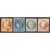 France 1849/1875 Superbe collection timbres Napoléon Cérès 1er choix COTE 975€