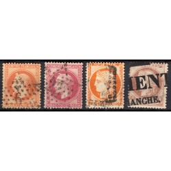 France 1849/1875 Superbe collection timbres Napoléon Cérès, 1er choix COTE 885€