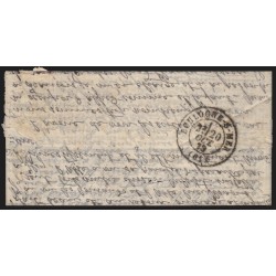 Ballon monté "Le Jules Favre" ou "Le Jean Bart", 13/OCT./1870 pour Boulogne