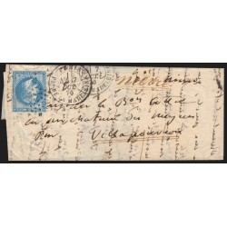Ballon monté "Le Washington" ou "Le Louis Blanc", 7/OCT./1870 pour VILLAPOURÇON
