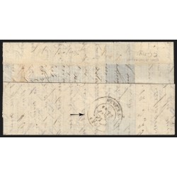 Ballon monté "La Poste de Paris" 17/JANV./1871 pour Saint-Eloi près Nevers - TB