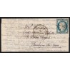 Ballon monté "La Poste de Paris", 16/JANV./1871 lettre pour Boulogne-sur-Mer TB