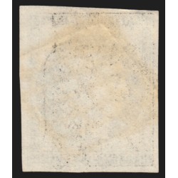 n°3a, Cérès 1849, 20c noir sur blanc, oblitéré grille - TB