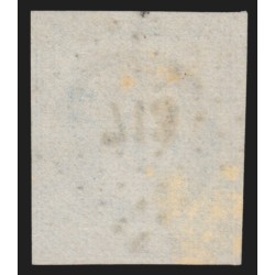 n°10, Présidence 1852, 25c bleu, oblitéré PC 713 CHAMPAGNOLE Jura - TB