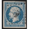 n°10, Présidence 1852, 25c bleu, oblitéré - TB