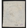 n°10, Présidence 1852, 25c bleu, oblitéré - TB