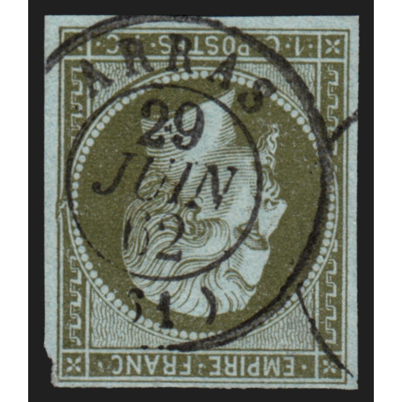 n°11a, Napoléon 1c bronze, oblitéré càd ARRAS Pas de Calais - TB D'ASPECT n°11a, Napoléon 1c bronze, oblitéré càd ARRAS Pas de Calais - TB D'ASPECT