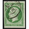 n°12, Napoléon non-dentelé, 5c vert, oblitéré càd - TB D'ASPECT