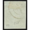 n°12, Napoléon non-dentelé, 5c vert, oblitéré càd - TB D'ASPECT