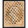 n°16, Napoléon 40c orange-pâle, oblitéré cercle de points bouchon - TB