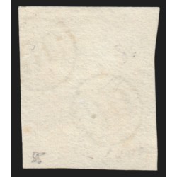 n°13A, 10c bistre, Type I, oblitéré OR dans un cercle - TB D'ASPECT