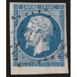 n°14A, bord de feuille, oblitéré ambulant ML1° - SUPERBE