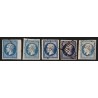 n°14A, 20c bleu, Type I, joli nuancier de couleurs - TTB D'ASPECT