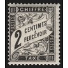 Timbres-Taxe n°11, Duval 2c noir, neuf * légère trace de charnière - TB