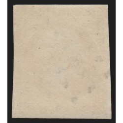 n°16, Napoléon non-dentelé, 40c orange, oblitéré Gros Points - TB