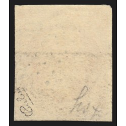 n°17A, Napoléon non-dentelé, 80c carmin, oblitéré, signé CALVES - TB