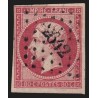 n°17B, Napoléon non-dentelé, 80c rose, oblitéré PC 2642 REIMS - TB