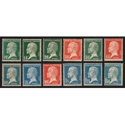 n°170/181, Pasteur, série complète, neufs * avec charnière - TB