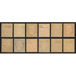 n°170/181, Pasteur, série complète, neufs * avec charnière - TB