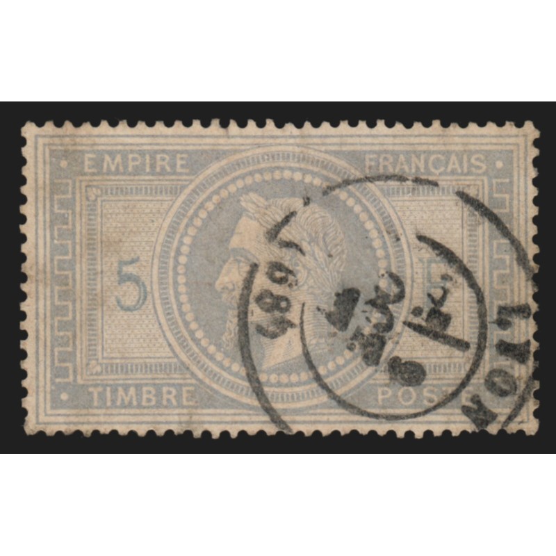 n°33A, 5 et F en bleu, Lauré 5fr gris-violet, signé SCHELLER + certificat n°33A, 5 et F en bleu, Lauré 5fr gris-violet, signé SCHELLER + certificat