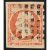 n°16, 40c orange, oblitéré GROS POINTS, signé MIRO - TB