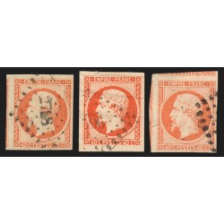 n°16, en 3 nuances de couleurs, 40c orange - TTB D'ASPECT