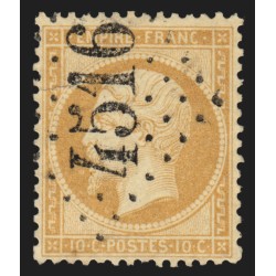 n°21, oblitéré GC 4516 THIN-LE-MOUTIER Ardennes - TB D'ASPECT