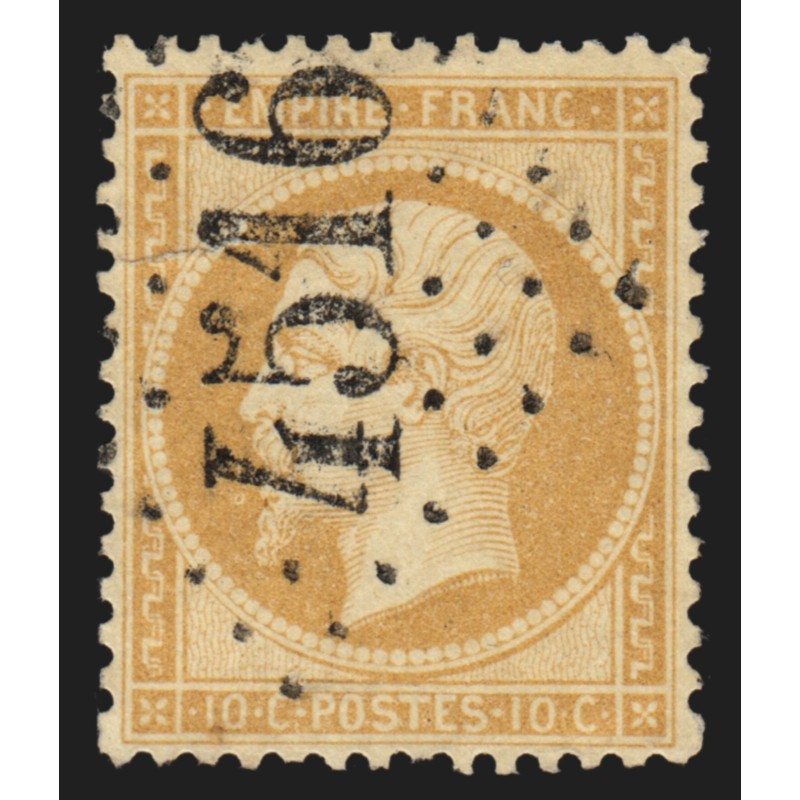 n°21, oblitéré GC 4516 THIN-LE-MOUTIER Ardennes - TB D'ASPECT