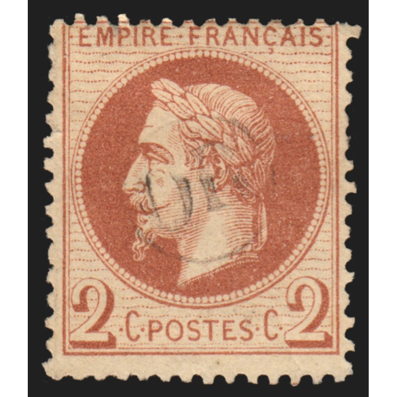 n°26B, oblitéré OR dans un cercle - TB D'ASPECT