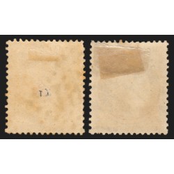 n°36, en 2 nuances de couleurs, Cérès Siège de Paris, 10c bistre - BEAUX