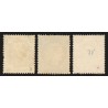 n°36/38, Cérès Siège de Paris 1870, série complète, oblitérés - B/TB