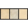 n°36/38, Cérès Siège de Paris 1870, série complète, oblitérés - TB D'ASPECT
