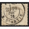 n°52, Cérès, 4c gris, oblitéré càd Paris rue d'Antin - TB