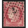 n°57, Cérès, 80c rose, oblitéré Ancre maritime - SUPERBE