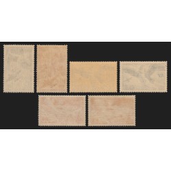 Poste Aérienne n°16/19 + variétés, série complète, neufs ** sans charnière - TB