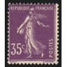 n°142b, Semeuse camée 35c violet, Type II, neuf ** sans charnière - TB