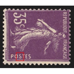 n°142b, Semeuse camée 35c violet, Type II, neuf ** sans charnière - TB