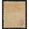 n°86, Sage 1878, 3c bistre-jaune, neuf * charnière forte, défauts, COTE 330€