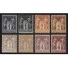 n°83, 85, 87, 88, Sage, les 4 valeurs avec nuances, neufs ** - TB D'ASPECT