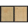 n°102/102a, les 2 nuances, Sage 5c vert-jaune (N sous B), neufs * - TB D'ASPECT