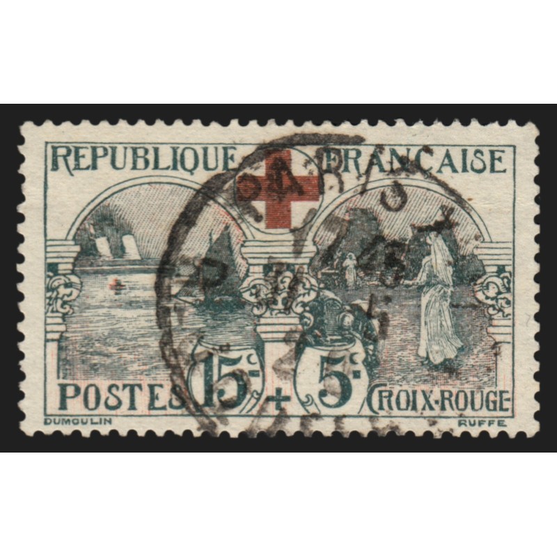n°156, Croix-Rouge 1918, infirmières, oblitéré - TB