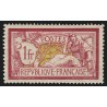 n°121, Merson 1fr lie-de-vin et olive, neuf * avec charnière - TB