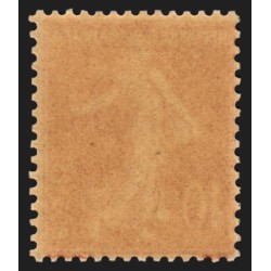 n°135c, Semeuse fond plein, 10c rouge, Type III, neuf ** sans charnière - TB
