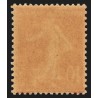 n°135c, Semeuse fond plein, 10c rouge, Type III, neuf ** sans charnière - TB