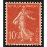 n°135, Semeuse fond plein, 10c rouge, Type I, neuf ** sans charnière - SUPERBE