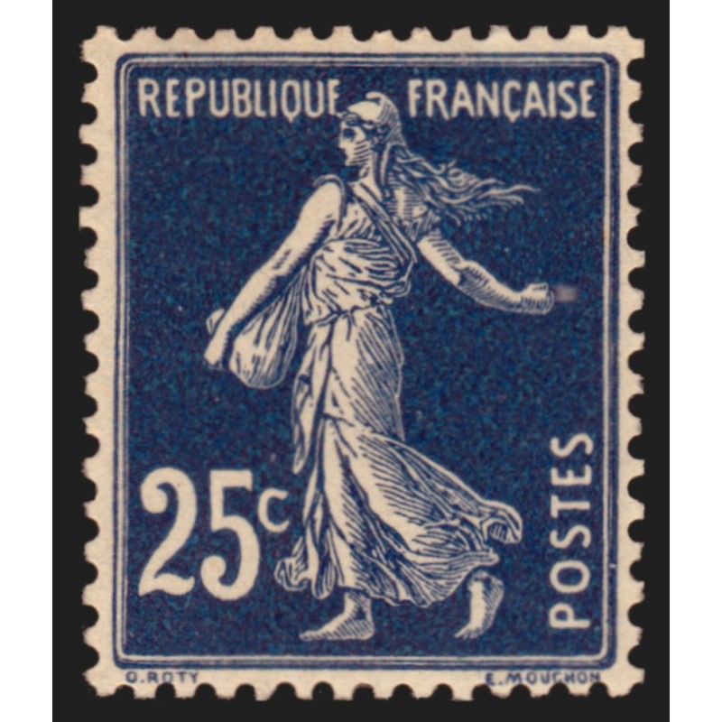 n°140b, Semeuse 25c bleu-noir, neuf ** sans charnière - TB n°140b, Semeuse 25c bleu-noir, neuf ** sans charnière - TB