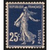 n°140b, Semeuse 25c bleu-noir, neuf ** sans charnière - TB