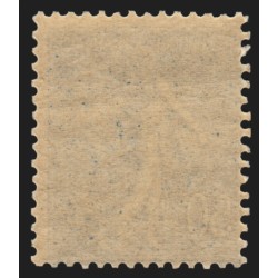 n°161, Semeuse lignée 50c bleu, neuf ** sans charnière - TB