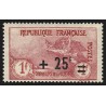 n°168, Orphelins de guerre, 25c sur 1fr+1fr carmin, neuf ** sans charnière B/TB