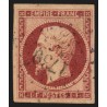 n°18, 1fr carmin, oblitéré PC 1730 Limoges, certificat JF.BRUN - TTB D'ASPECT